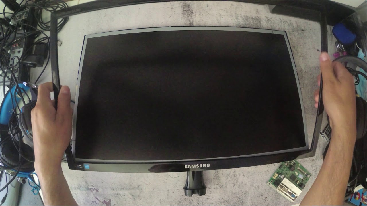 HOW TO OPEN AND FIX LED DISPLAY SCREEN [SAMSUNG SA300]