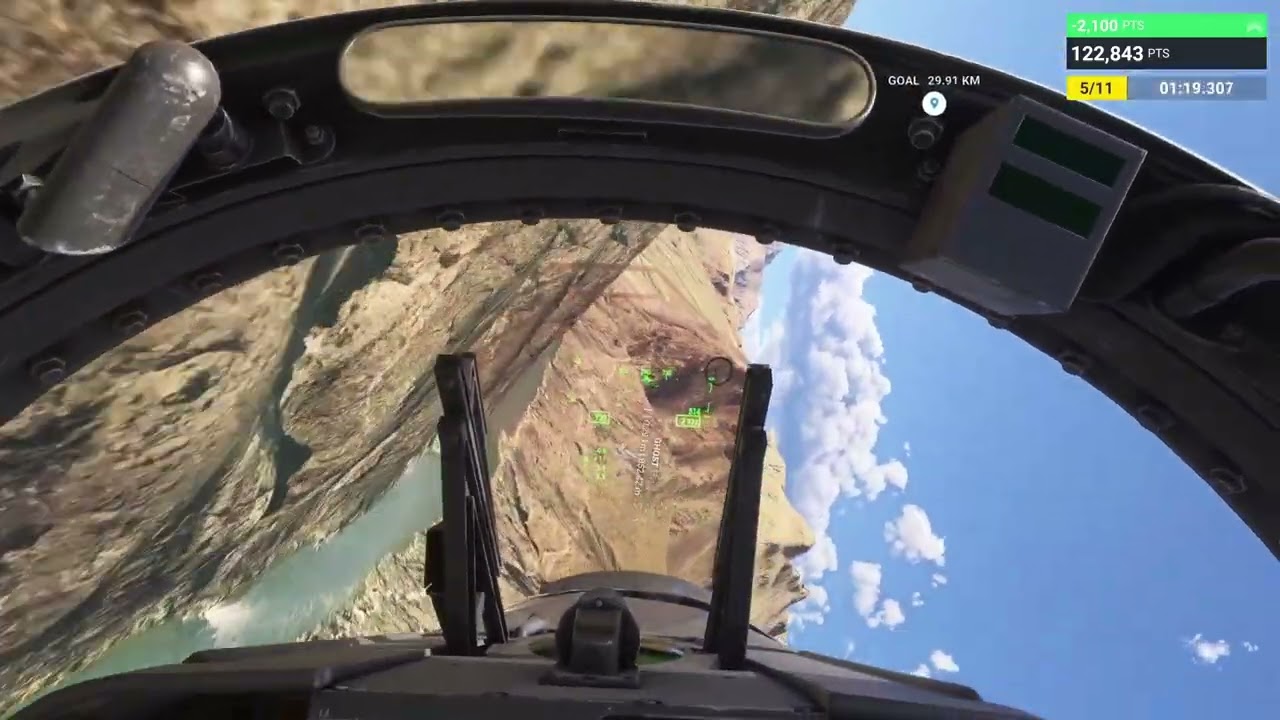 PLATINUM LEAGUE Grand Canyon Low Level Run 😈  One Mistake = Canyon Wall
