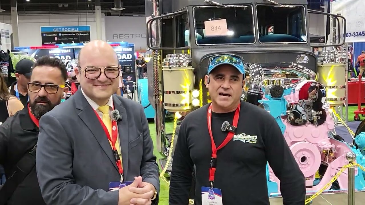 &iexcl;Descubre el cami&oacute;n m&aacute;s impresionante del Texas Trucking Show! Entrevista a Dominguez Iron Works