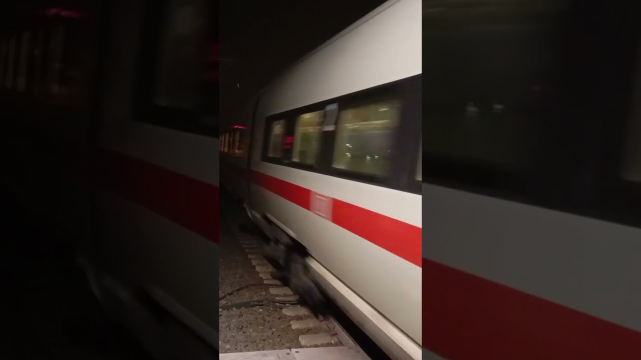 ICE T Ausfahrt Erfurt Hbf #trainspotting#br411#br415#icet#doppeltraktion