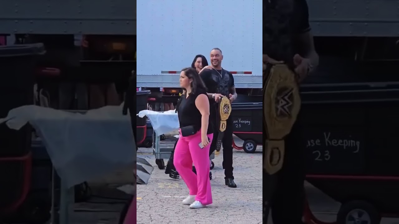 Damian Priest Helping Rhea Ripley