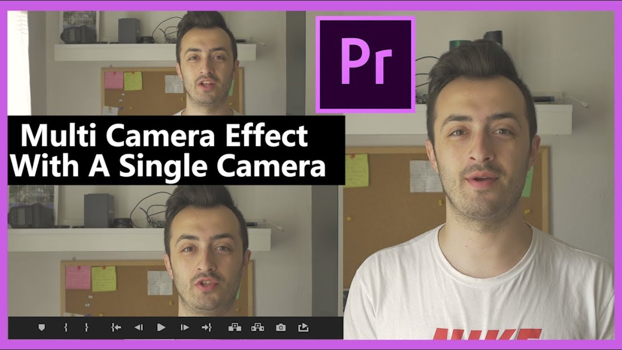 Multi Camera Effect With A Single Camera - Interview Style Effect - Premiere Pro Tutorial