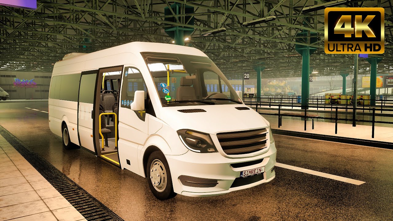 Fernbus Simulator | Mercedes-Benz SPRINTER  | 4K Ultra HD |  GAMEPLAY !