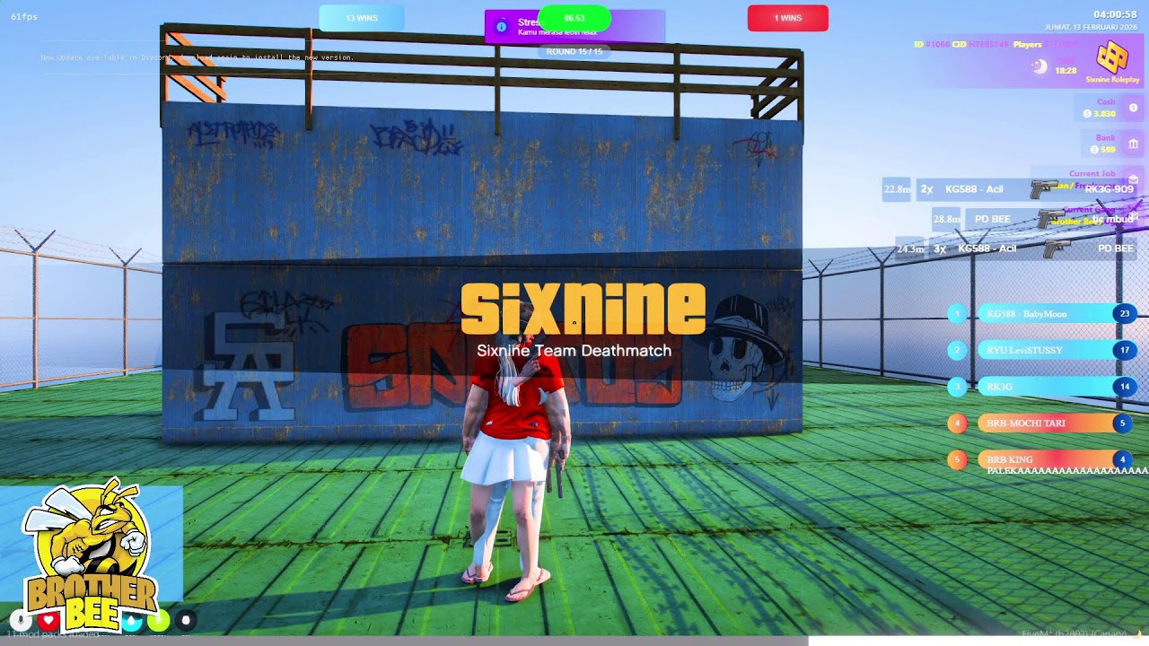 BROTHER BEE WAS HERE! #sixnineroleplay #kingpaleka
