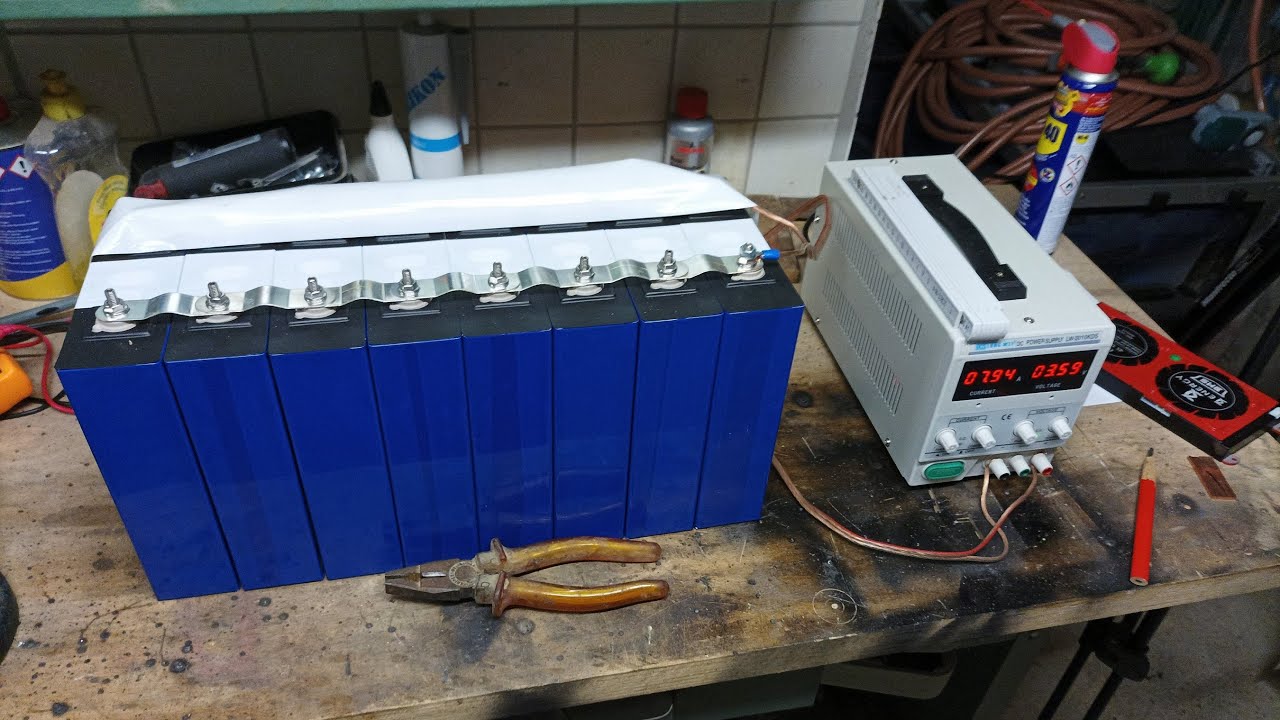 400ah Lithium Akku im Eigenbau Teil 1: Von der Materialbestellung bis zur Initialisierung der Zellen