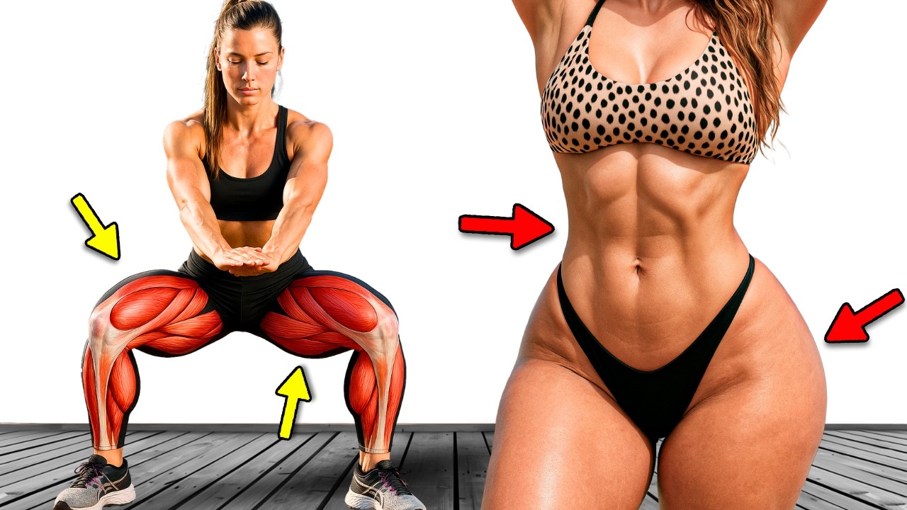 7 DIAS Para Perder Barriga e Aumentar o Bumbum! (10 Min Por Dia)