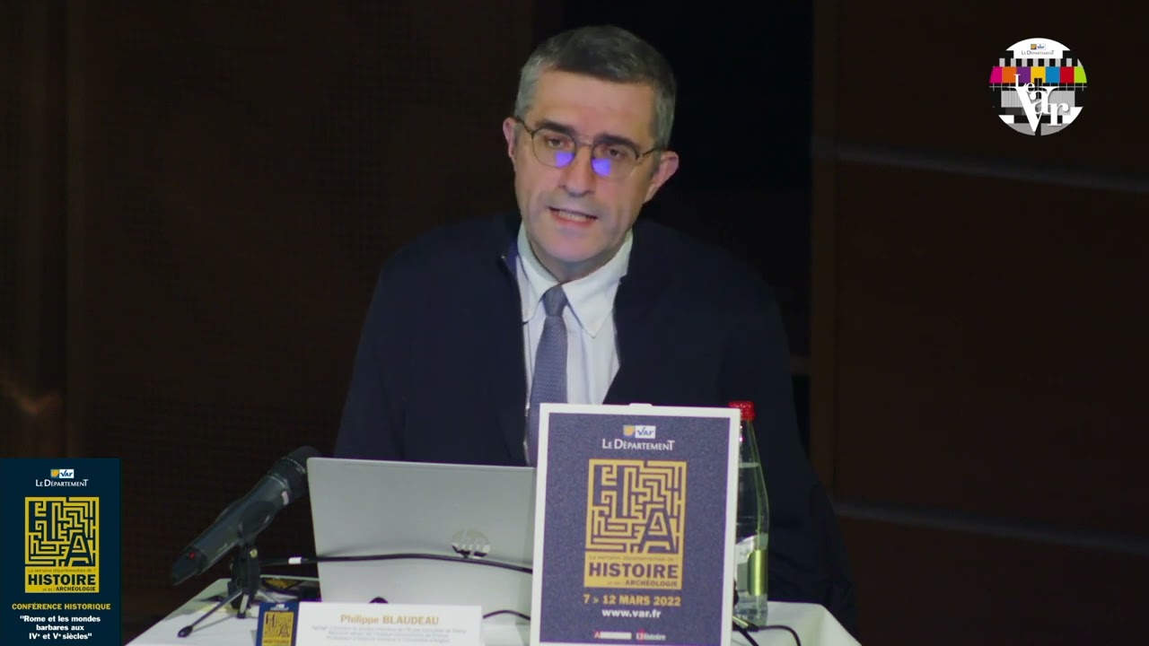 Conférence historique sur le christianisme tardo-antique (IVe-VIIe s.) donnée par Philippe Blaudeau.