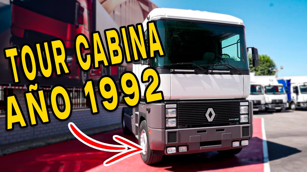 ASI ERA EL CAMION MAS MODERNO QUE EXISTIA HACE 31 AÑOS  | Renault Ae500 Tour EXTERIOR e INTERIOR