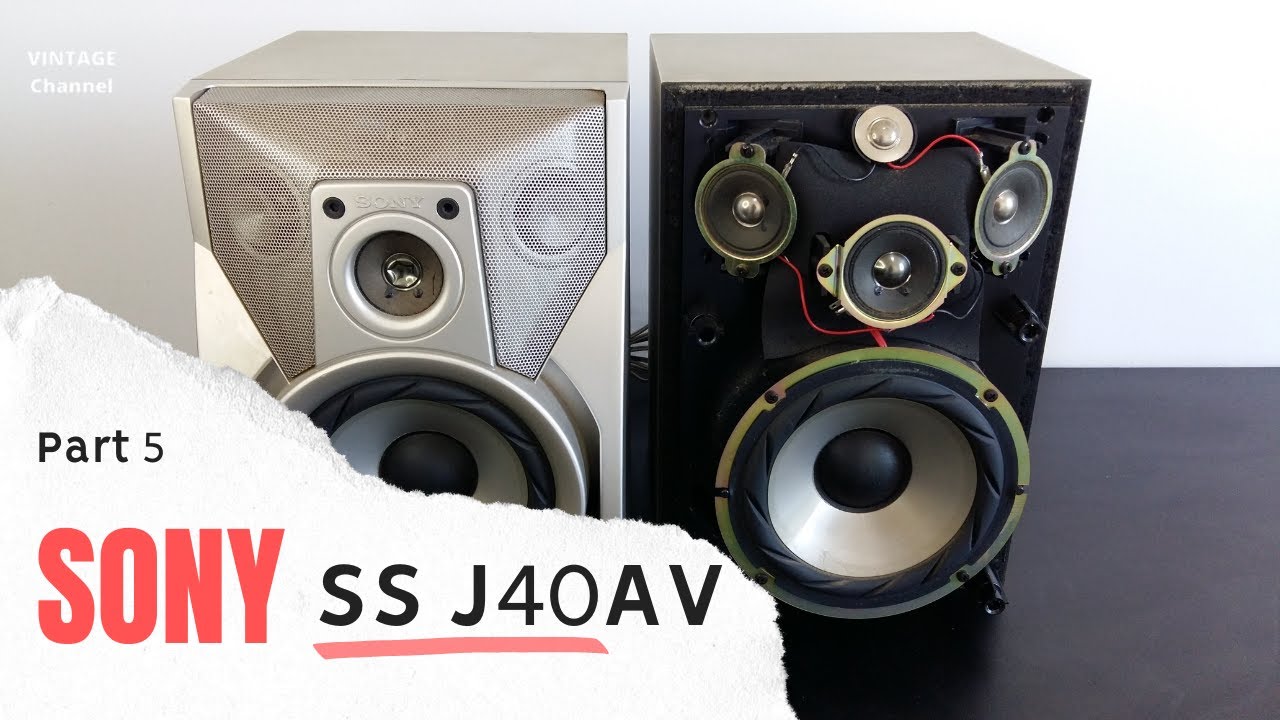 Sony SS-J70AV GRX7 Restauração Parte 5