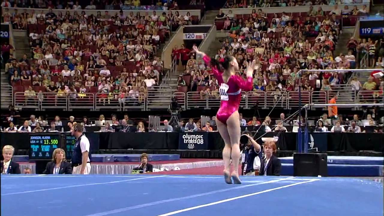 Corrie Lothrop - Floor Exercise - 2008 Olympic Trials - Day 2