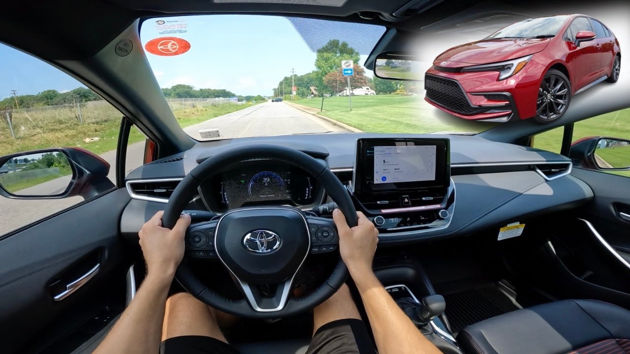 2024 Toyota Corolla XSE Sedan POV Walkaround and Test Drive ASMR