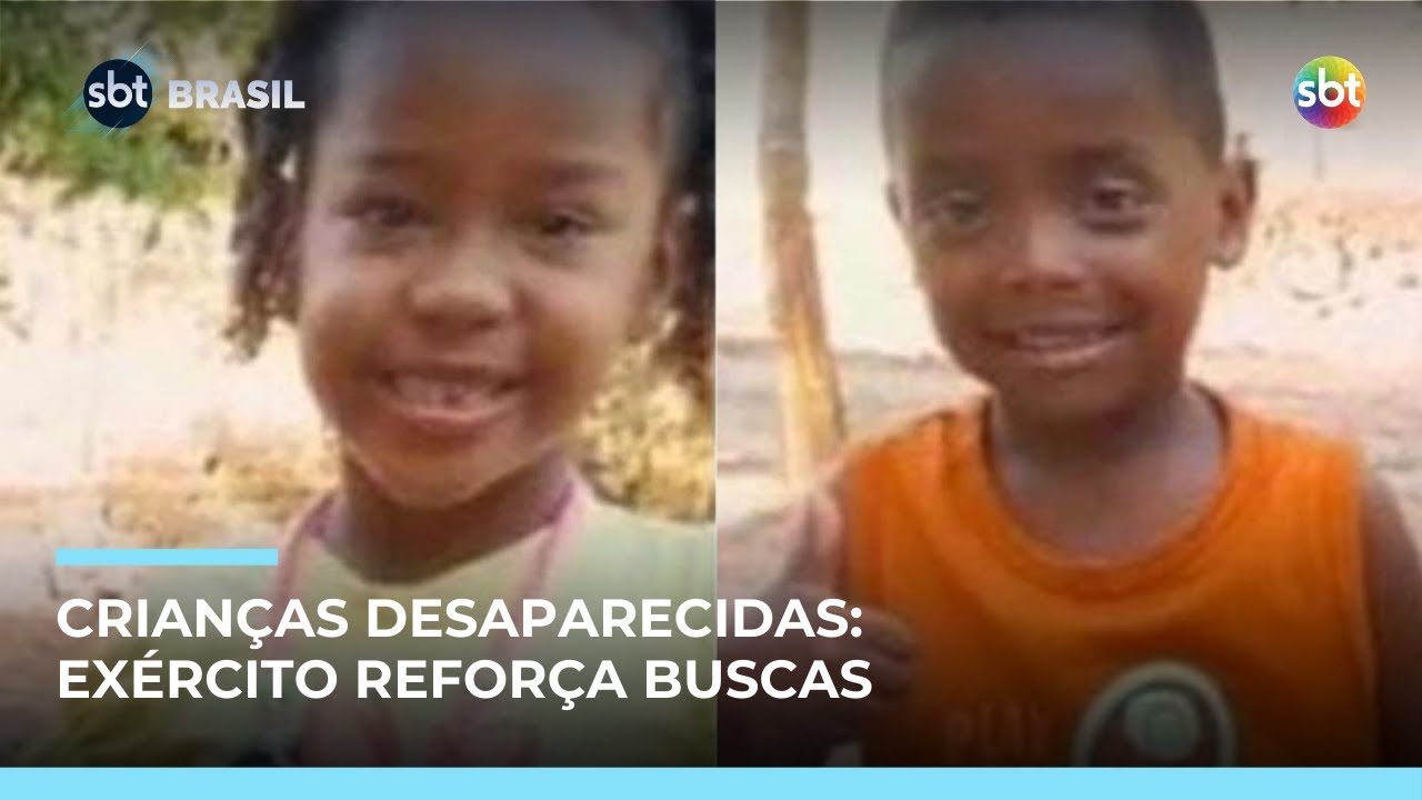 Ex&eacute;rcito vai auxiliar nas buscas por crian&ccedil;as desaparecidas h&aacute; 7 dias no Maranh&atilde;o | #SBTBrasil