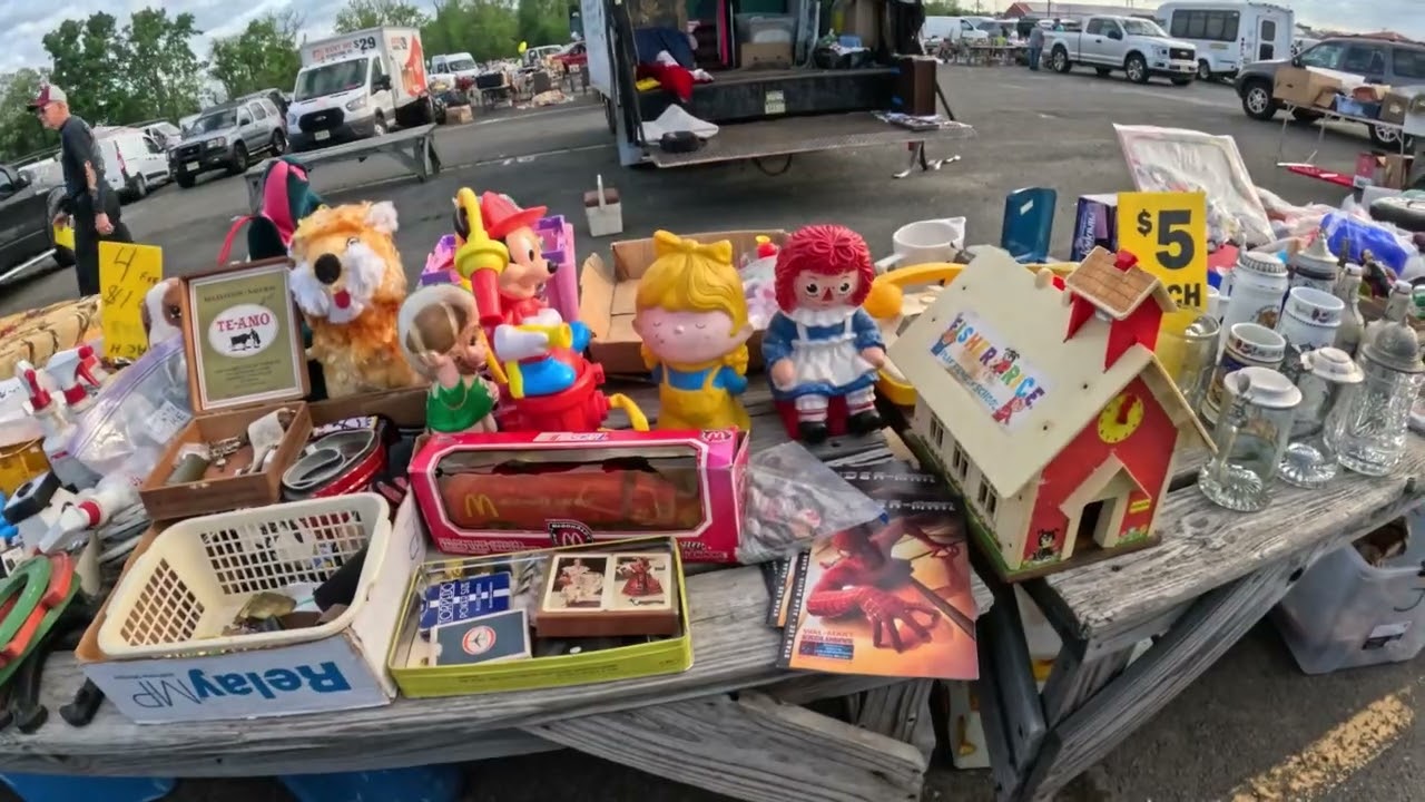 FLEA MARKET RUN - COLUMBUS NJ MAY 8 2025