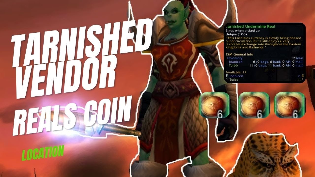 TARNISHED UNDERMINE REAL COIN VENDOR