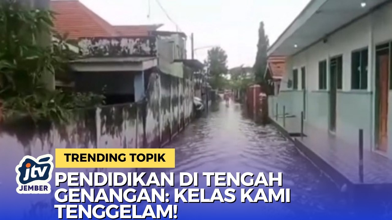 Lamongan Berduka: 3 Bulan Terendam Banjir, Siswa Terpaksa Belajar di Musala!
