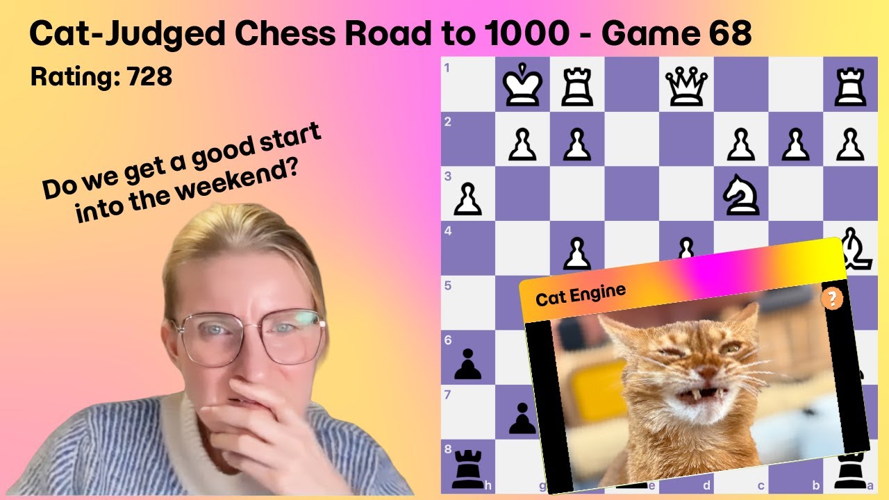 Do we get a good start into the weekend? - Chess Road To 1000 Game 68