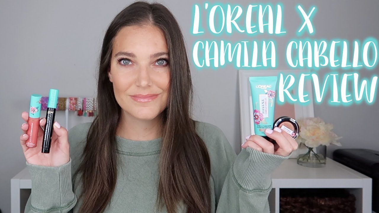 L'OREAL x CAMILA CABELLO HAVANA COLLECTION REVIEW + DEMO | Sarah Brithinee