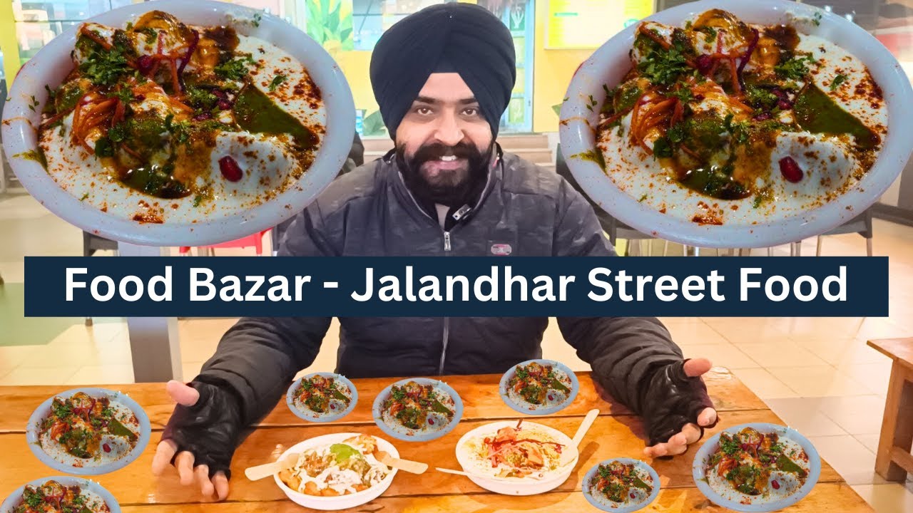 Food Bazar | Central Green | The Best For Street Food Jalandhar | Street Food Jalandhar Let Me Taste