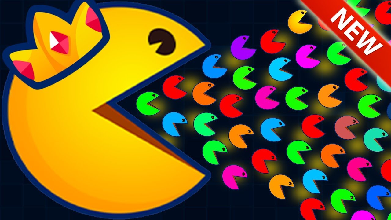 NEW .iO GAME! MULTIPLAYER PACMAN WORLD RECORD SCORE / PACMAN.IO HOW TO PLAY (Pacman.io Gameplay)