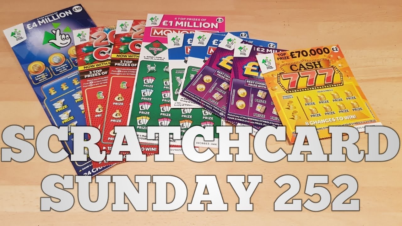 Sandwell mobiles Scratchcard Sunday 252
