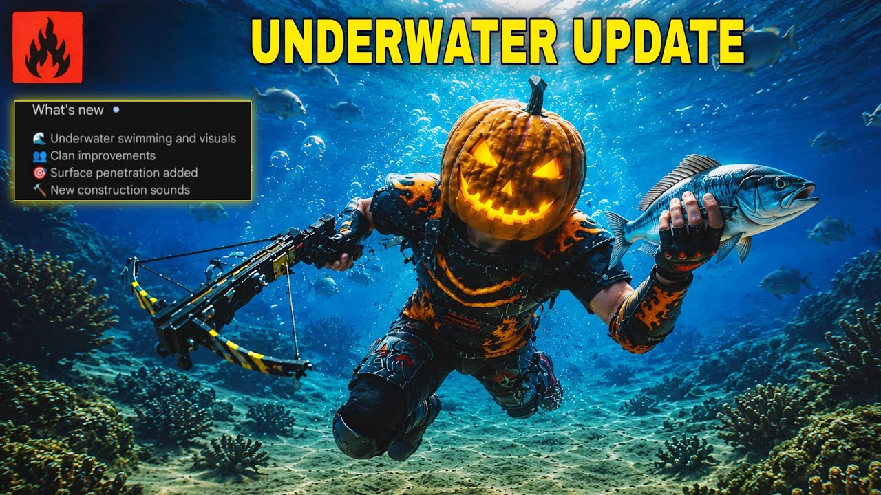 OXIDE NEW UPDATE! Underwater Swimming Is Finally Here | Oxide Survival Island 