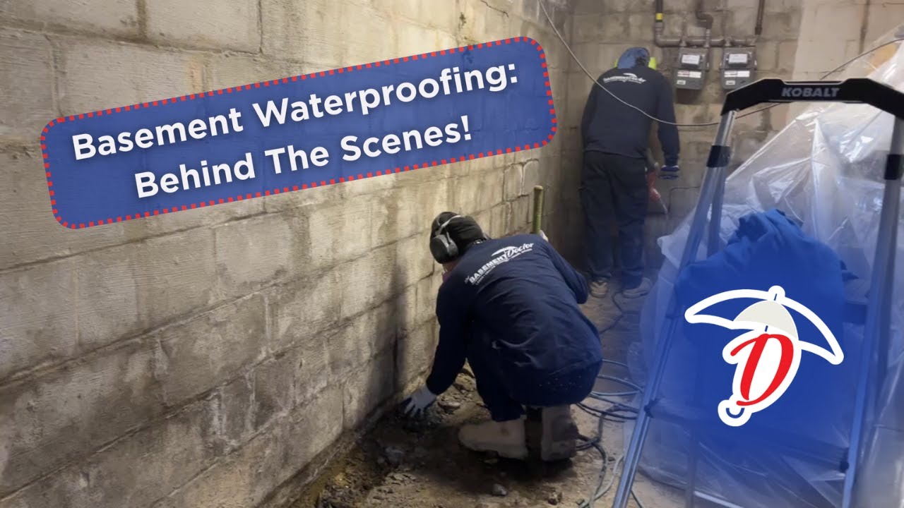 Basement Waterproofing: What to Expect (Step-by-Step in 4K)