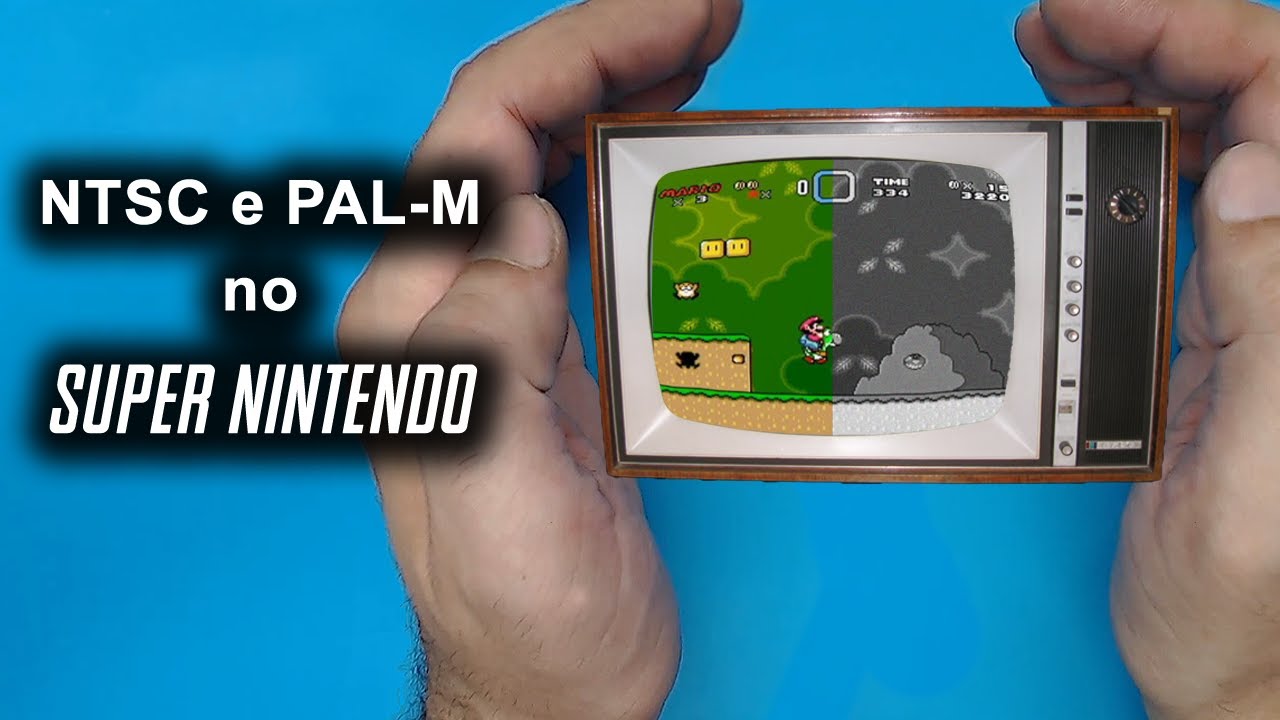 PAL-M e NTSC: Mudando o sistema de cores do SNES