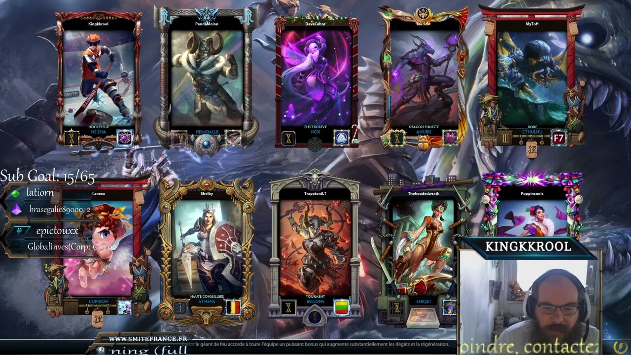 Première Ligue S8 de D.K.! - SMITE FRANCE