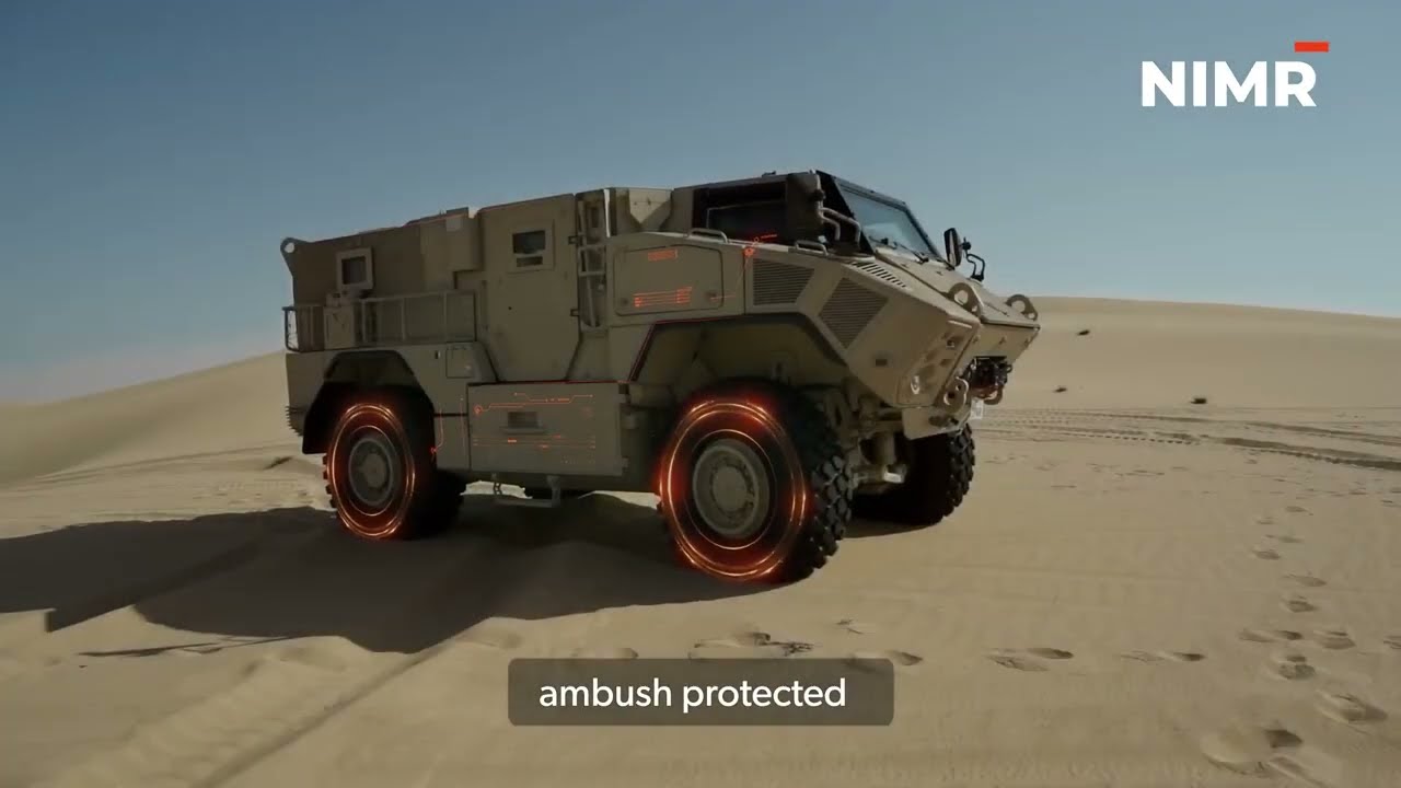 Veh&iacute;clos blindados 4x4 y 6x6 NIMR JAIS Range
