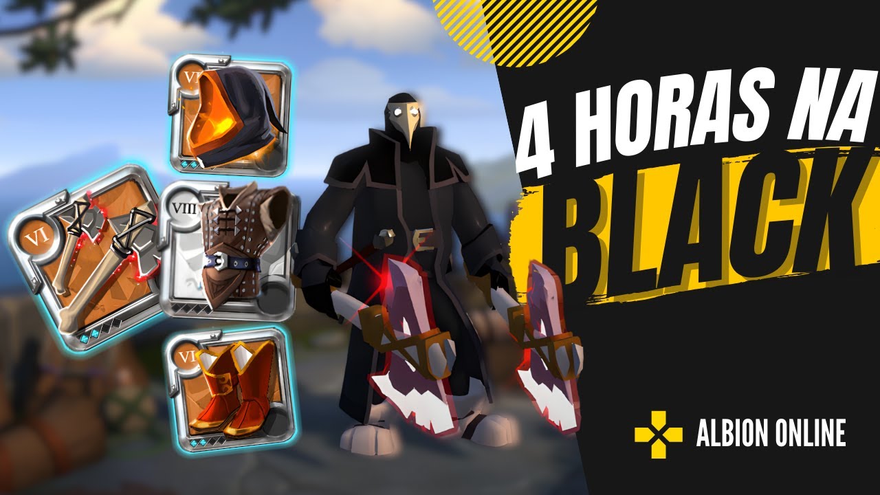A REALIDADE DO SOLO GANK COM 5.000 HORAS | ALBION ONLINE
