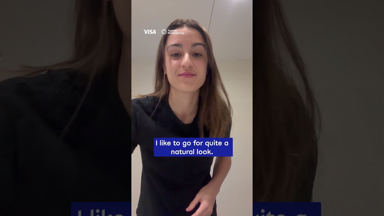 VLOG: A day with Jana Fernández, part 1 💁‍♀️💄 #WePlayStrong #TeamVisa #PlayAnywhere #Shorts