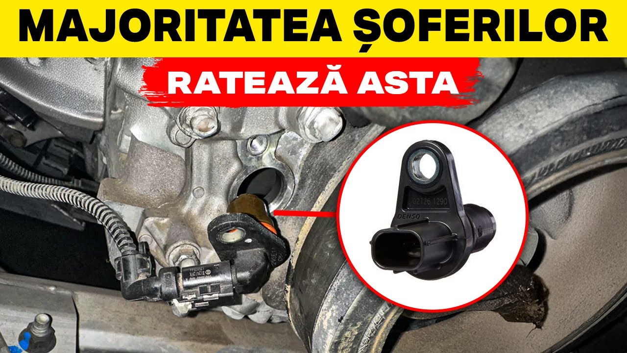Acest Senzor Ieftin îți Poate DISTRUGE Motorul (Soluție în 8 minute)