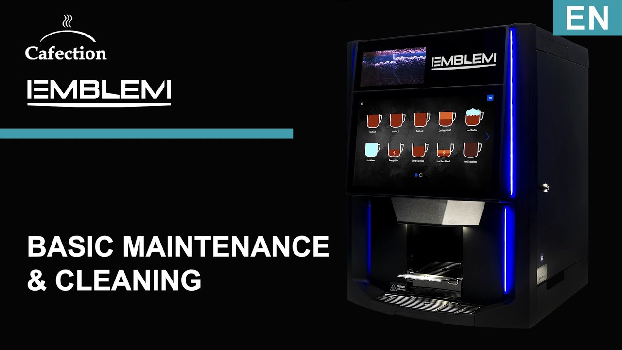 Cafection Emblem | Basic Maintenance & Cleaning
