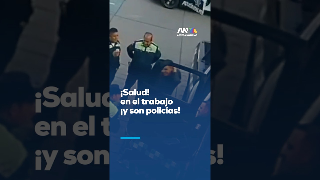 &iquest;Festejo o falta? Director de Polic&iacute;a Vial reparte tragos en instalaciones