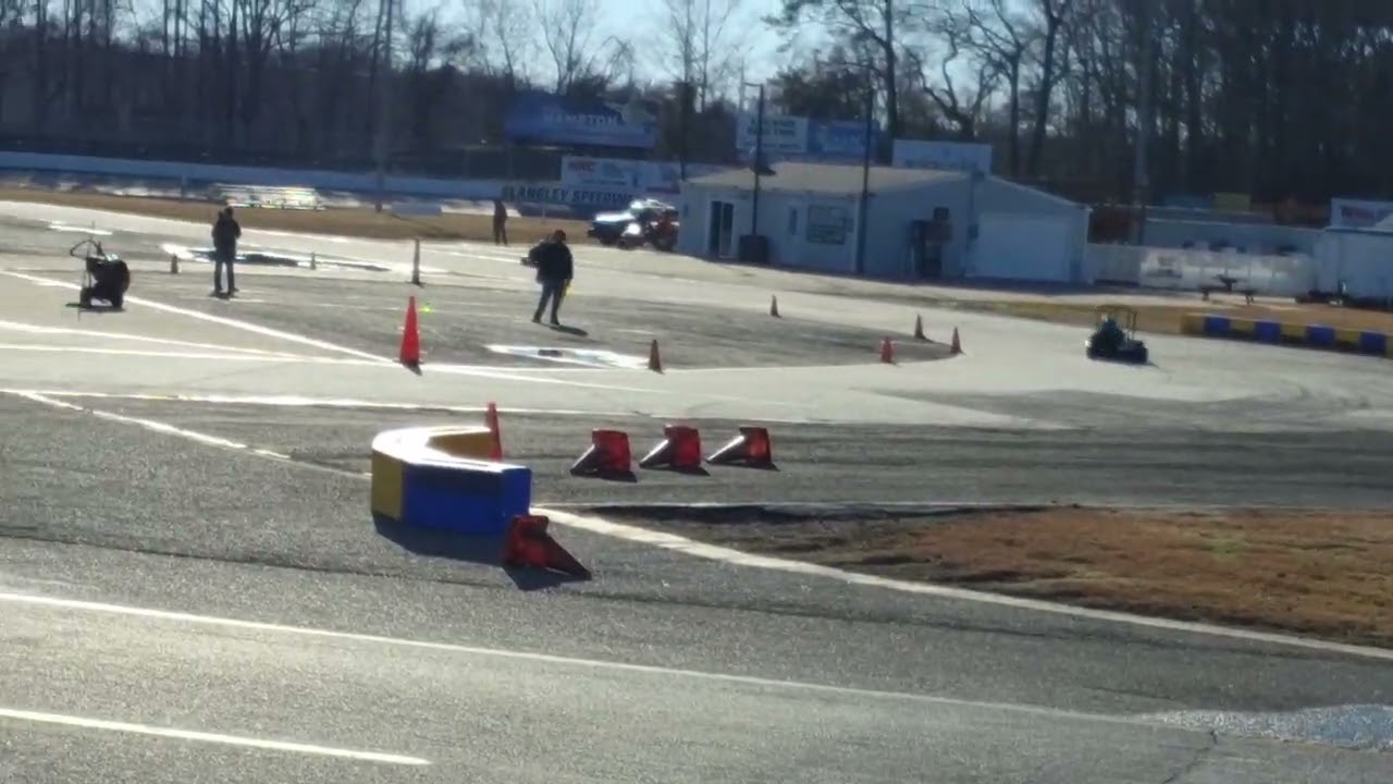 Jr 3 champ karts  Langley Speedway 