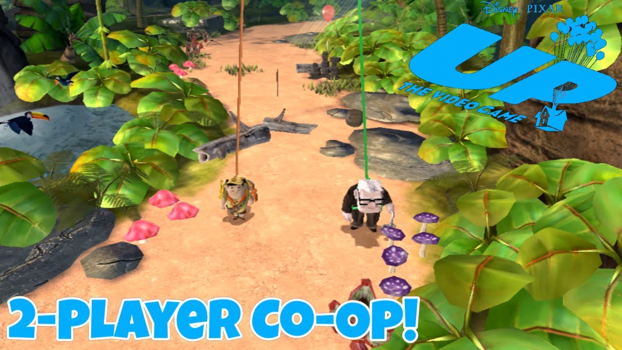 Disney/Pixar Up: The Video Game (2009) 2-Player Co-Op PS3 Gameplay