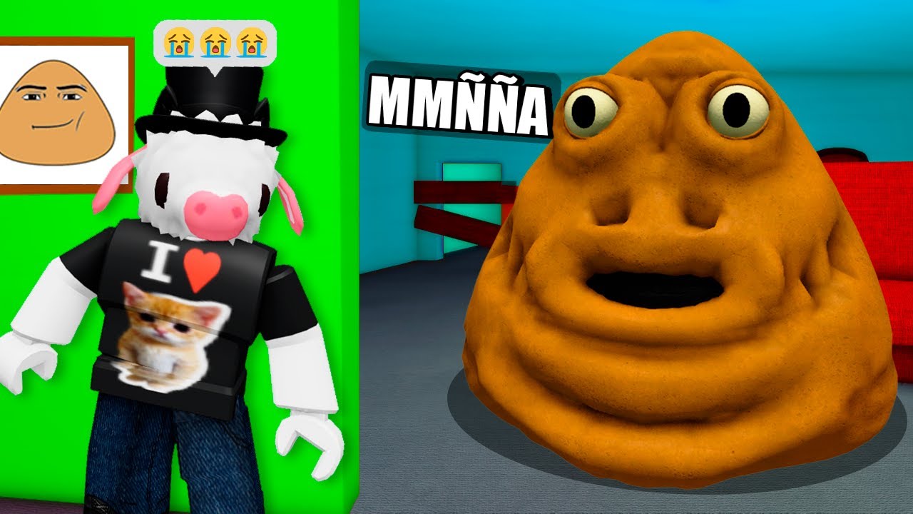 LA VENGANZA DE POU en ROBLOX 🔪🩸💀 (TODOS LOS FINALES)