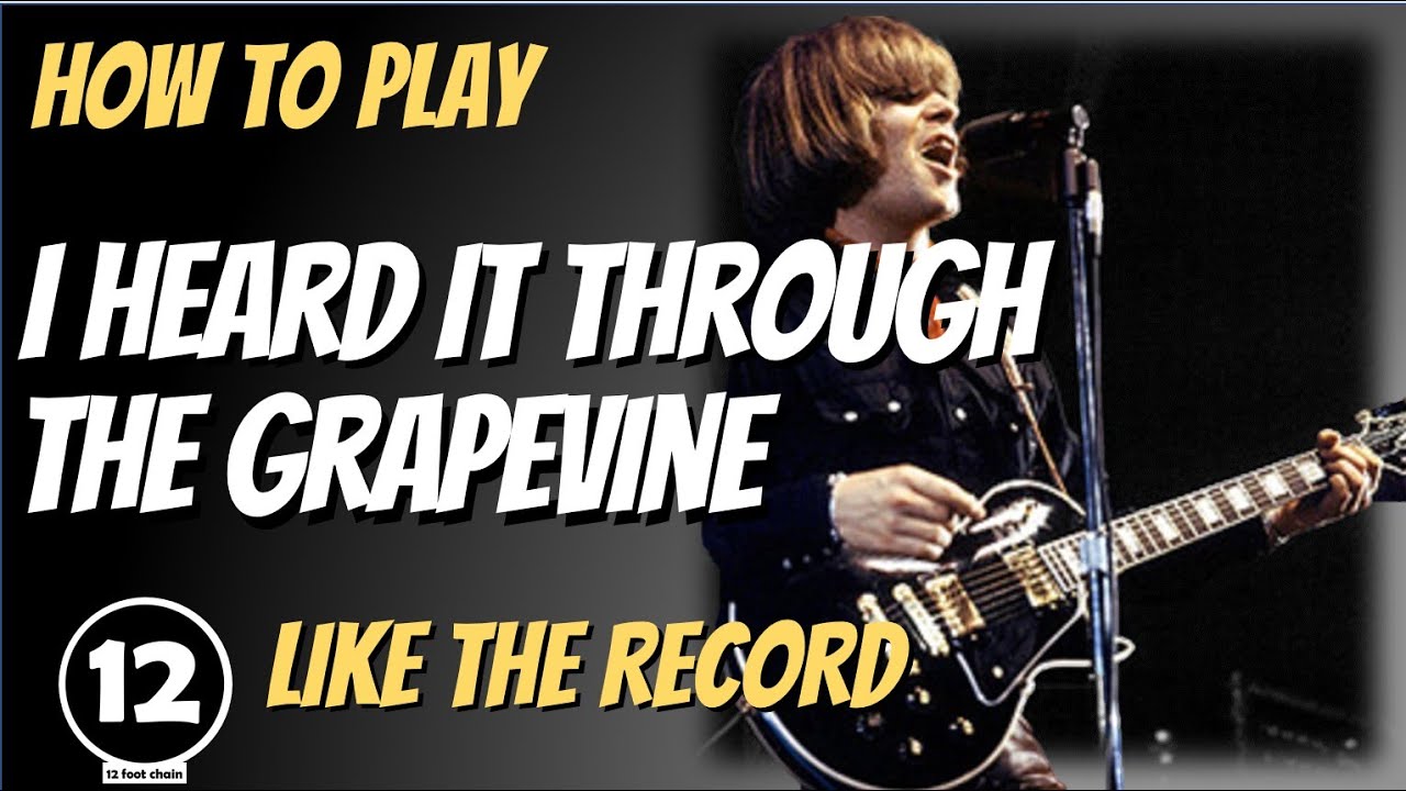 Я слышал это через виноградную лозу — Creedence Clearwater Revival | Урок игры на гитаре