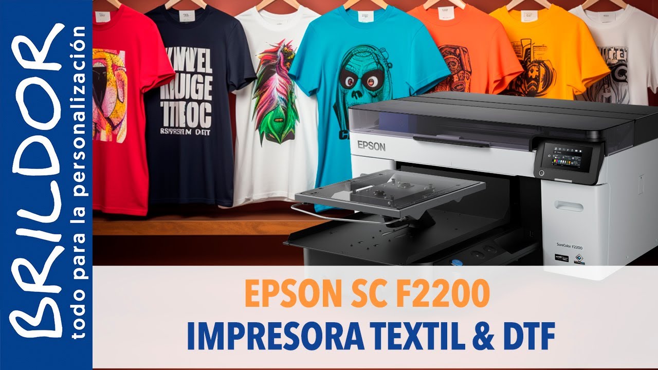 🖨️ 👕 CÓMO IMPRIMIR CAMISETAS Y DTF CON LA EPSON F2200 - F2270