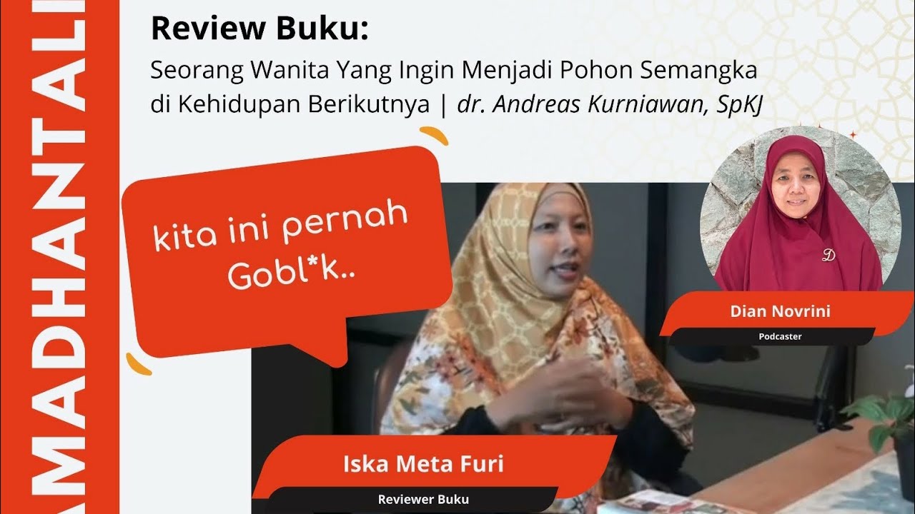 REVIEW BUKU | Seorang Wanita yg Ingin Menjadi Pohon Semangka di Kehidupan Berikutnya | RamadhanTalks