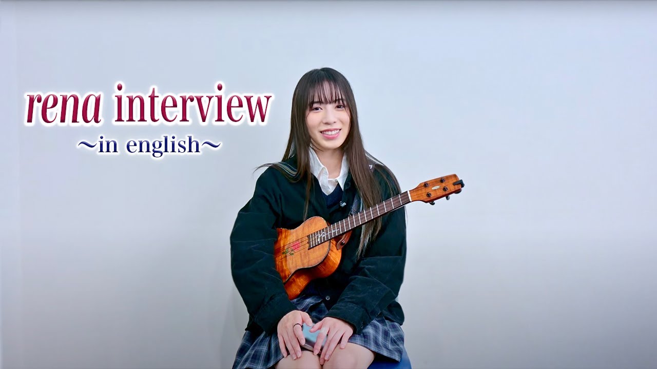 ukulele player rena interview in English ⎹ by rena