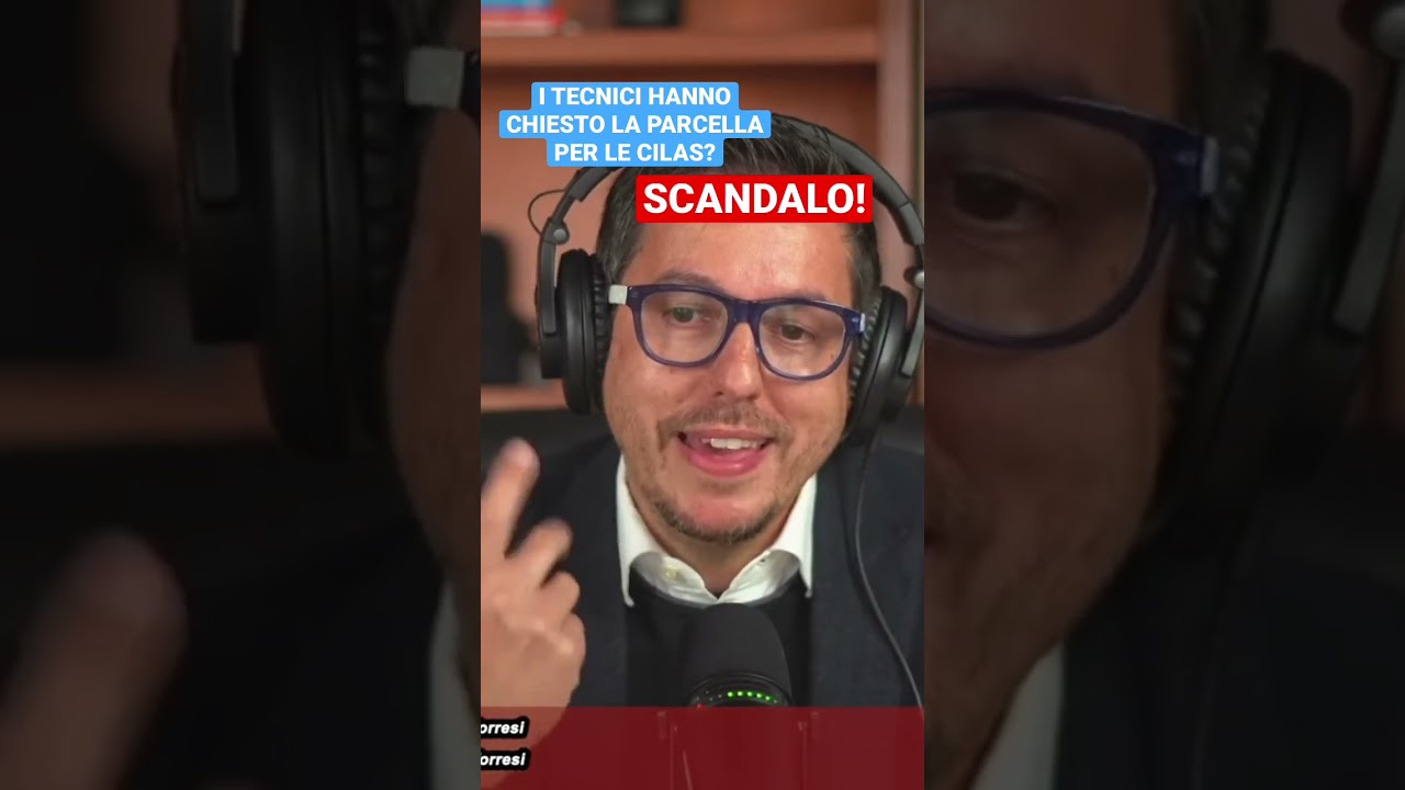 Il tecnico chiede il pagamento della parcella per la CILAS Superbonus! &Egrave; UNA TRUFFAAA!!111