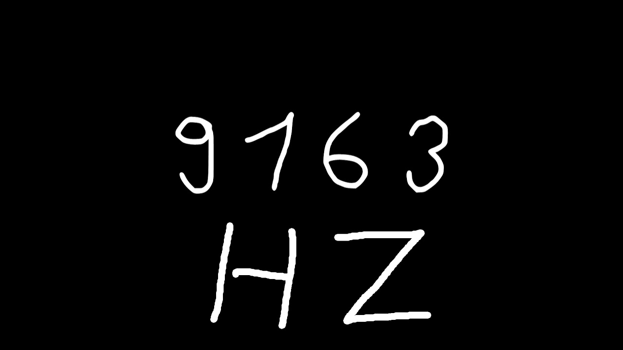 9163 hz