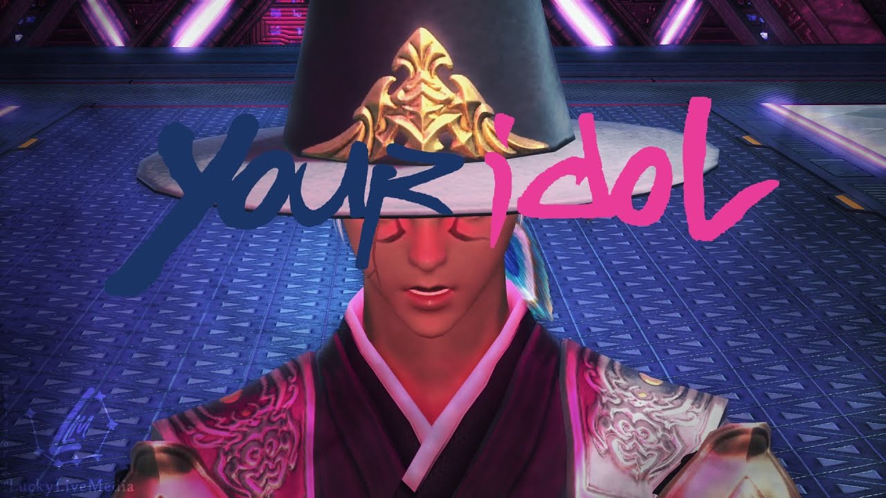 Your idol #ffxivmeme#kpopdemonhunters #youridol#warriorofluck #luckylivexiv