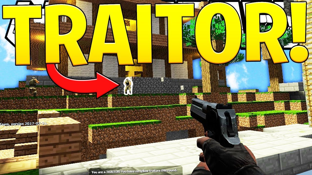 MINECRAFT 2.0 MOD IN TTT - GARRY'S MOD (FUNNY MOMENTS) | JeromeASF