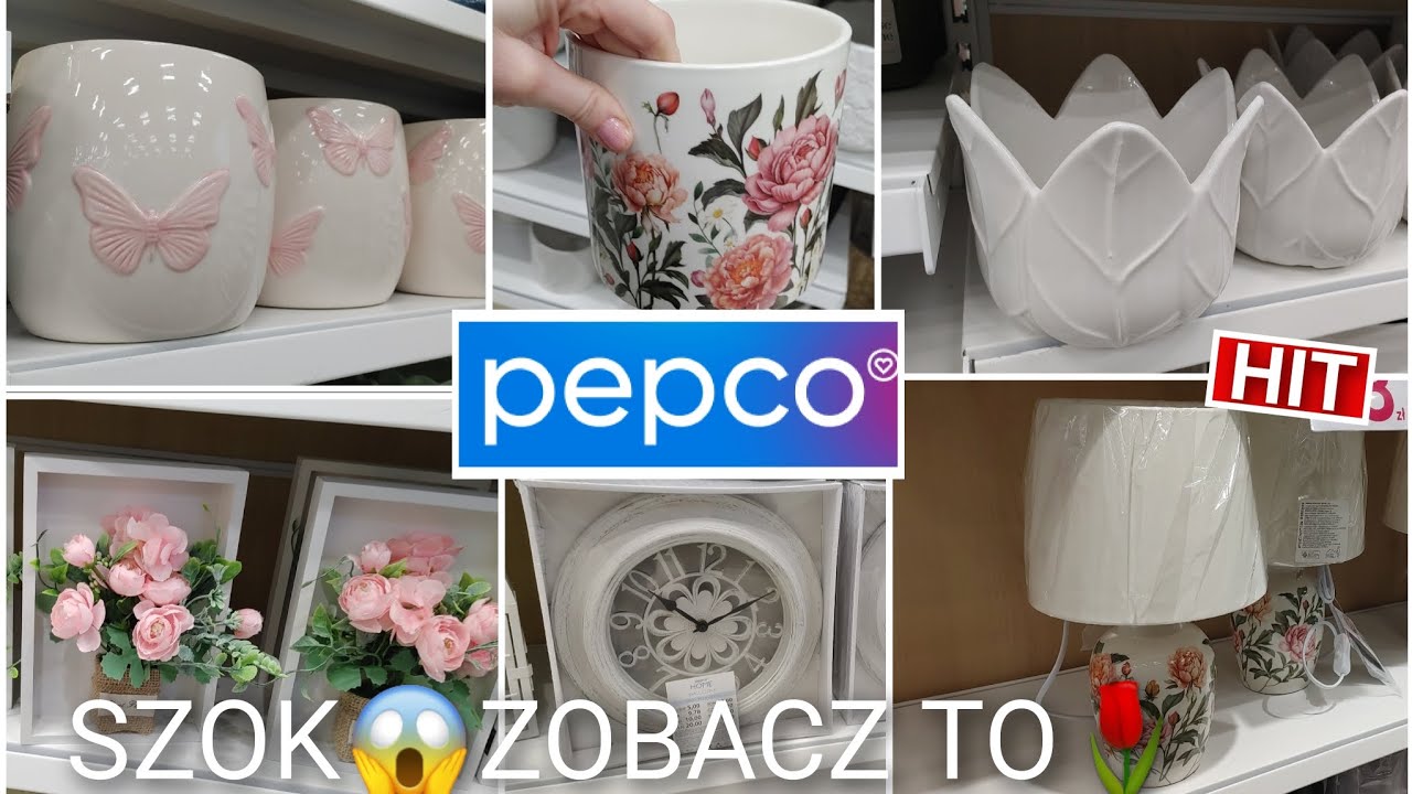 🌷PEPCO🌷TULIPANKI DONICZKI NIE PRZEGAP TAKIEJ OKAZJI ZŁOTE TACE NOWOŚCI LAMPY ZEGARY😱😱