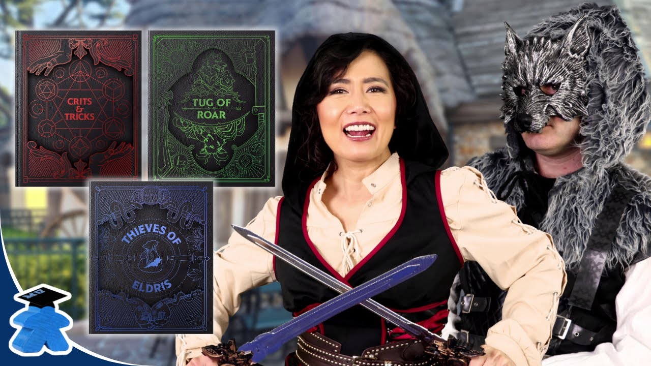 The Twisted Realms - 3 Games - Thieves of Eldris, Crits & Tricks, and Tug of Roar