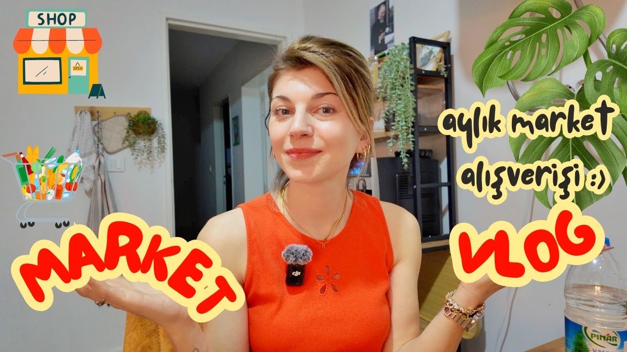 MARKET ALIŞVERİŞİ VLOG | AYLIK MARKET ALIŞVERİŞİ | NELER ALDIM | NELER ALAMADIM VLOG