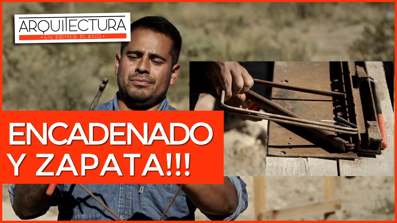 ARMADURA de HIERRO para BASES de HORMIGON | Encadenado | Zapata | Parrilla | Pelos Columna | LUCHO