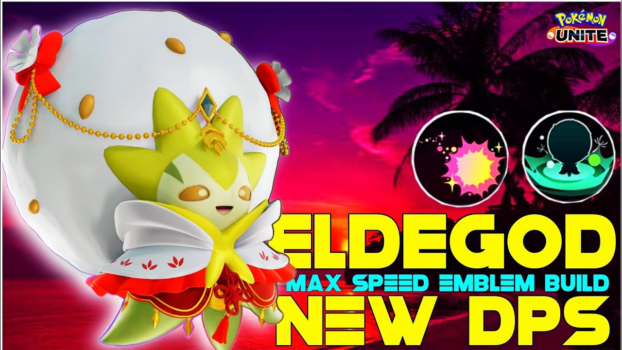 ELDEGOSS IS NEW INSANE SUPPORTING DPS FOR SOLO Q  MASTER RANK | POKEMON UNITE